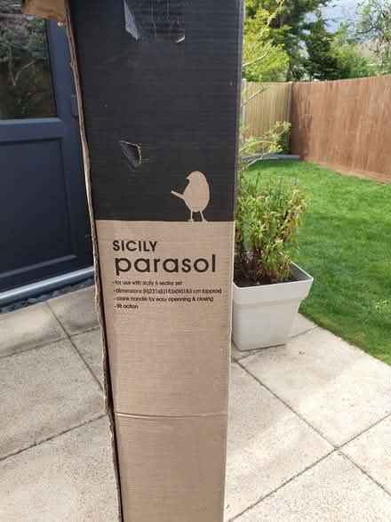 Photo of free Garden parasol (Bozeat NN29) #1