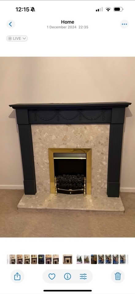 Photo of free Electric fire and surround (Tewkesbury) #1