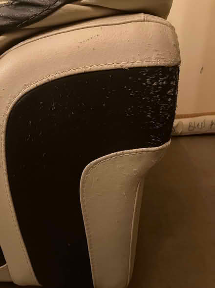 Photo of free Two seater leather sofa x2 (Castle Ashby NN7) #4