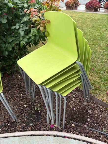 Photo of free 8 Cafe chairs (Korea Town) #3