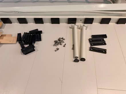 Photo of free Super King sized metal bedframe (Balham SW12) #3