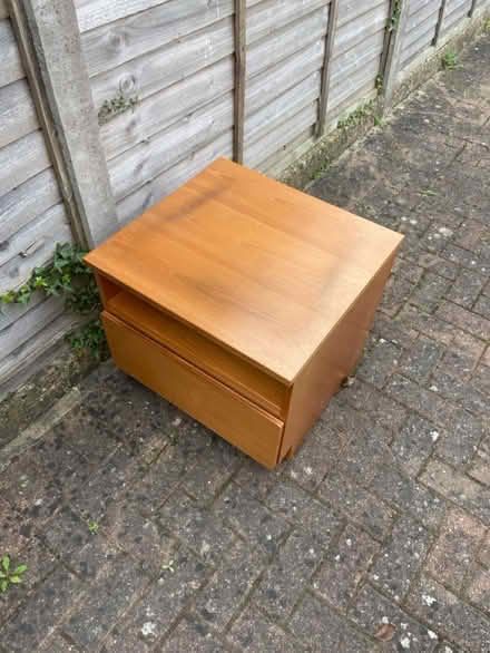 Photo of free Brown cube single drawer (AL2 park street) #1
