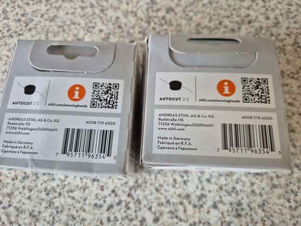 Photo of free Stihl Autocut 2-2 spools for strimmer. (Chalfont Common SL9) #2