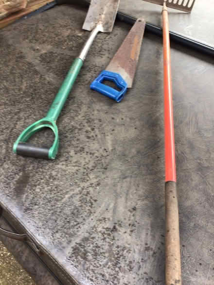 Photo of free Garden spade saw and garden rake (Wellington) #2