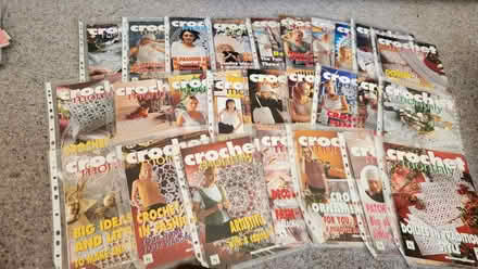 Photo of free Crochet Monthly Magazines (around 30 issues) (Burgess Hill RH15) #1