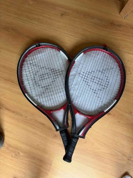 Photo of free 2 Dunlop tennis rackets (Kirkoswald CA10) #2