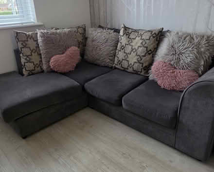 Photo of free Grey Corner Sofa (NR6 7JR) #1