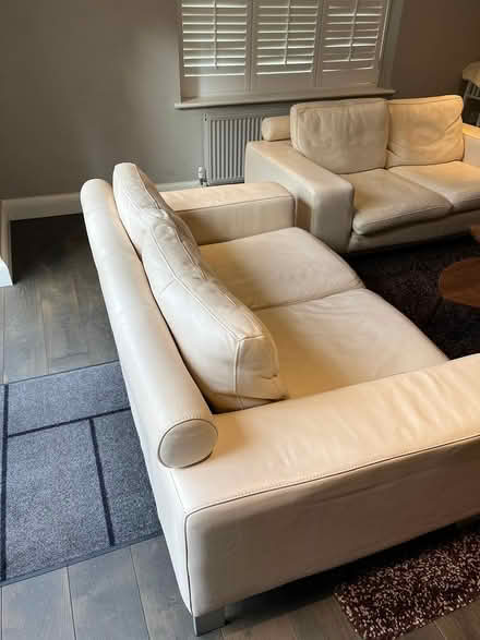 Photo of free 2x 2.5 seater (leather) (SL3 6HA) #2