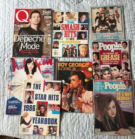 Photo of free magazines/culture club books (Davis Sq) #1