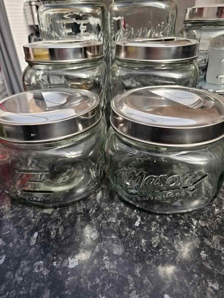 Photo of free various glass mason jars (Gosport PO12) #4