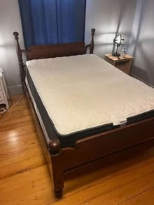 Photo of free full / double mattress/box springs (Lowell and highland) #1