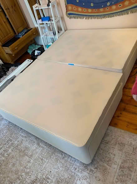 Photo of free Double divan bed with 4 drawers on wheels (St Albans AL3) #1