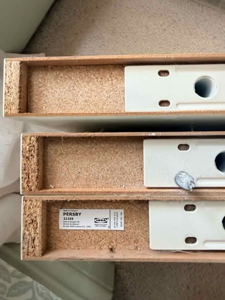 Photo of free 3 x ikea Persby floating shelves (Bedlington NE22) #2