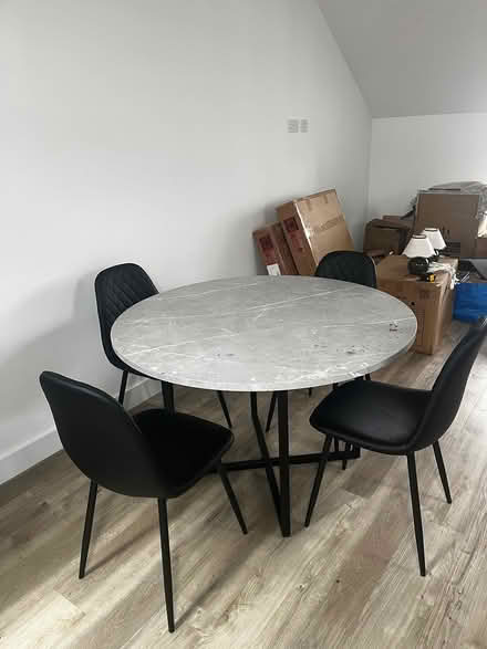 Photo of free Dining table & chairs (Walton-on-Thames KT12) #1