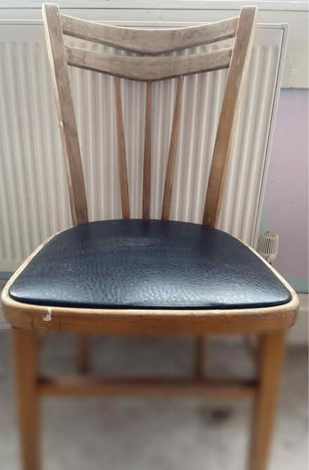 Photo of free Vintage Chair with Padded Seat (Clapham Junction) #1
