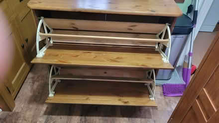 Photo of free Solid Wood Shoe Cupboard (Leavesden WD25) #2