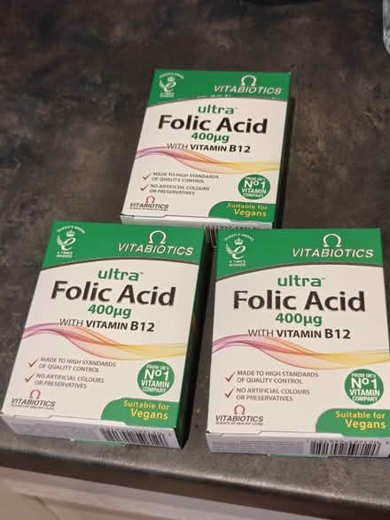 Photo of free Vitabiotics Folic Acid (Upton CH49) #1