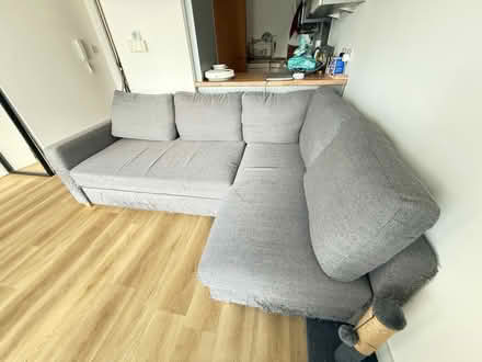 Photo of free corner sofa with storage (M3 7BX) #1