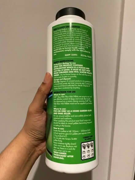 Photo of free Slug killer (W3, Acton) #2