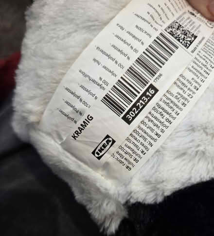 Photo of free Ikea Panda Teddy (Reading RG30) #4