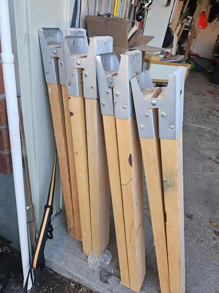 Photo of free Wooden Sawhorse (Bridlewood) #1