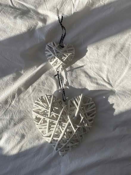 Photo of free Wicker heart wall hanging (Houghton-le-Spring DH5) #2