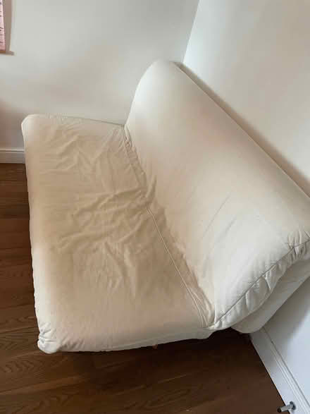 Photo of free White Ikea Lovas sofabed (Stoke Newington N16) #2