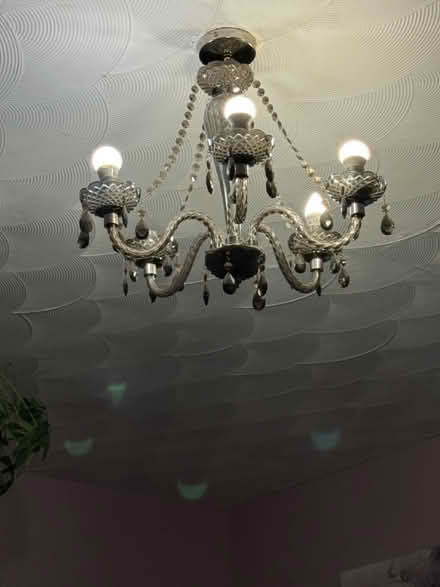 Photo of free Black chandelier (Seaforth) #1