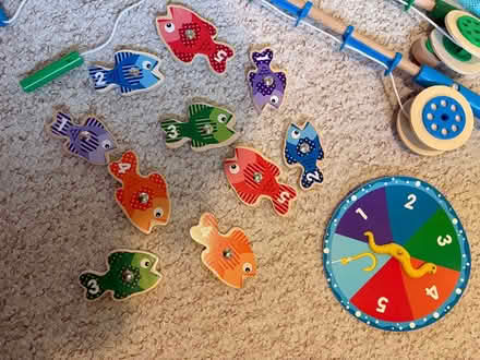 Photo of free Kids magnetic fishing game (Frome Stonebridge area) #3