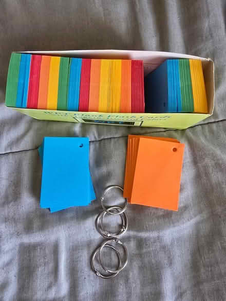 Photo of free WPT Blank Flash Cards (West 7th) #2