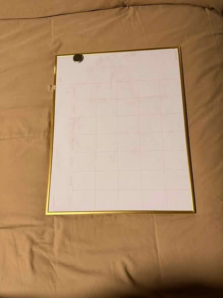 Photo of free Dry erase calendar (Dumfries) #1