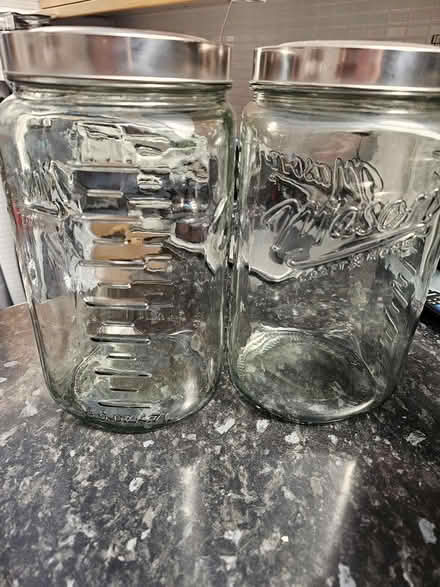 Photo of free various glass mason jars (Gosport PO12) #2