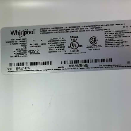 Photo of free Whirlpool Ice Maker (Off Woodside Rd) #2