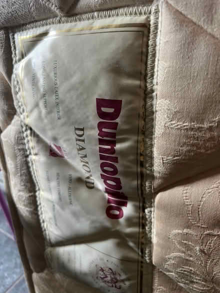 Photo of free Wooden single bed frame with Dunlopillo mattress (The Hamptons KT4) #3