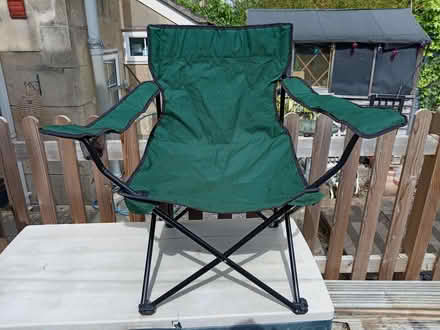 Photo of free canvas folding garden chairs. (Twerton BA2) #1