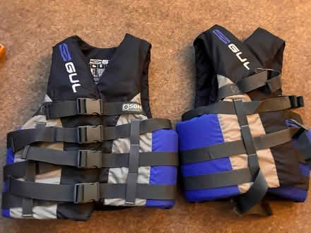 Photo of free GUL Buoyancy aids (Harrogate HG1) #1