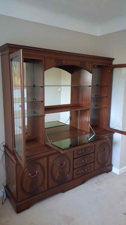 Photo of free Display cabinet & Table & Chairs (BH23 5AN) #2