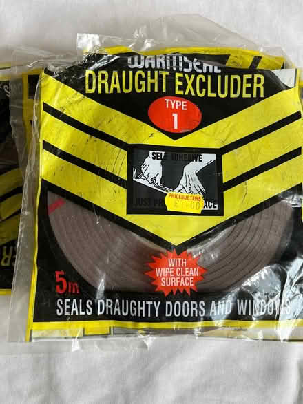 Photo of free 4 packs draught excluder (Shirley, Croydon) #1