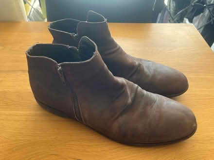 Photo of free Zip up boots size 10 (First Avenue. Hove.) #1