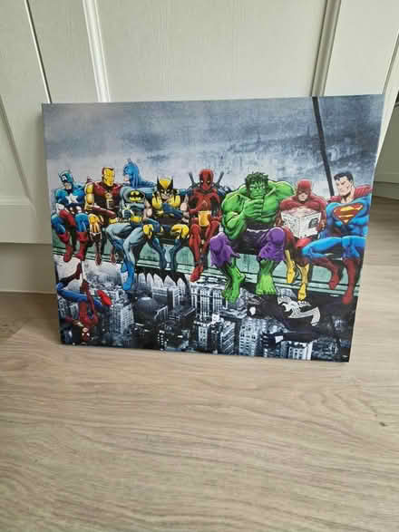 Photo of free Super hero wall art canvas (TF5 Admaston) #1