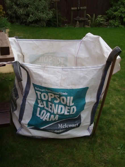 Photo of free Empty used 600 litre topsoil bag (Down Barn SP4) #1