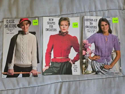 Photo of free 3 Knit Sweater Booklets (West 7th) #1