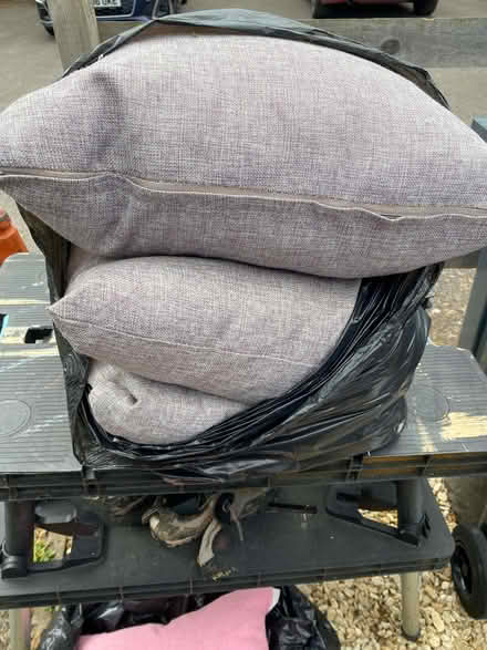 Photo of free 6 cushions - used (Cogges OX28) #1
