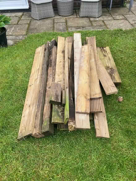 Photo of free Large wood/timber decking offcuts (Rhiwbina, Cardiff CF14) #3