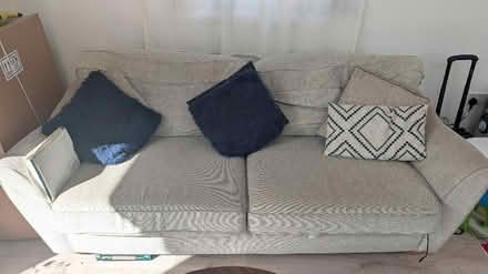 Photo of free Fabric sofa no delivery (Dagenham RM10) #1