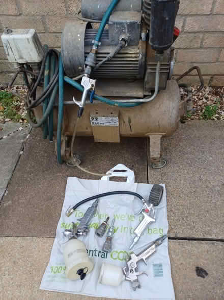 Photo of free Old comprssor (Yaxley) #1