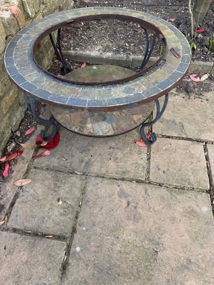 Photo of free Fire pit mosaic garden table (Brent NW2) #3