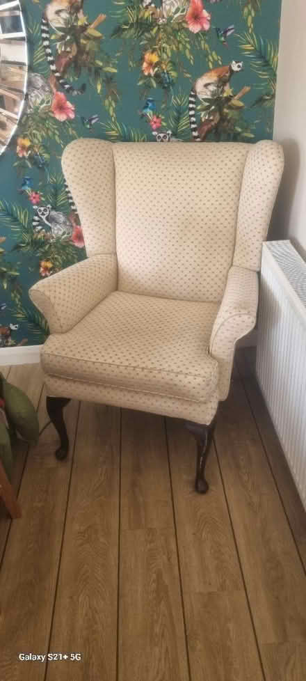 Photo of free Wing back chair (Parbrook, Billingshurst rh14) #1
