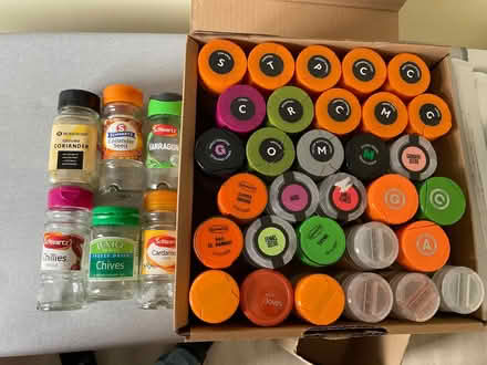 Photo of free 37 Empty Spice jars (Cheadle Hulme SK8) #1