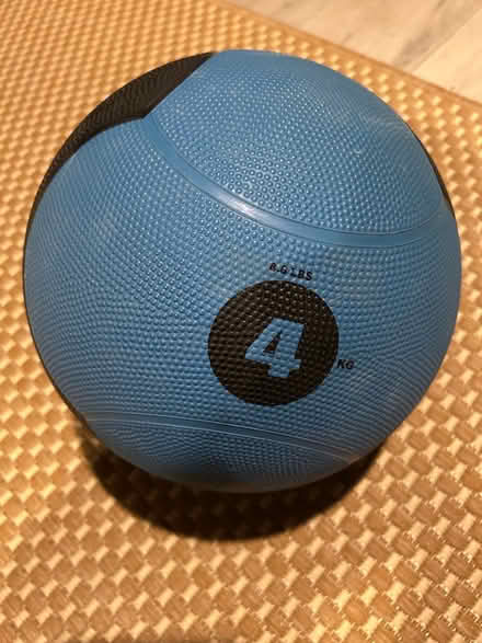 Photo of free Weighted exercise ball (Silver Spring, MD) #1